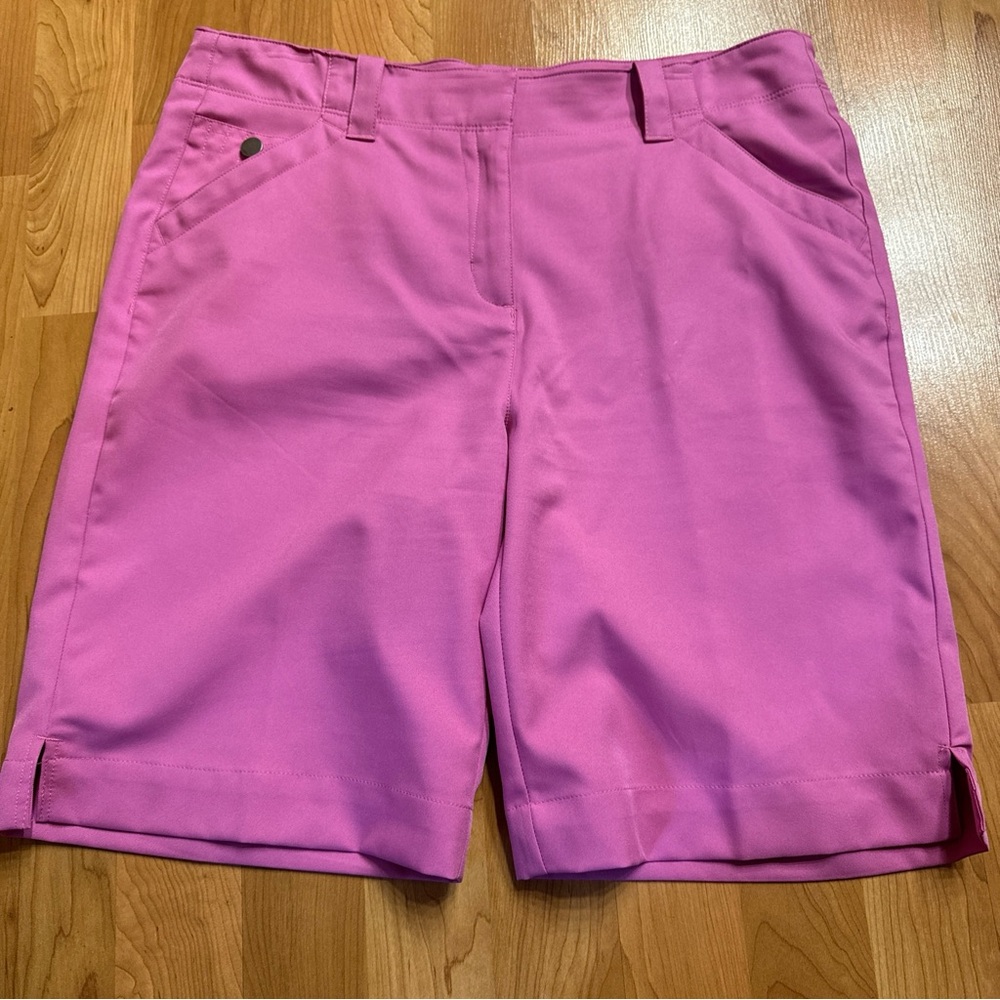 PGA Tour Barbie Pink Bermuda Shorts for Casual Comfort size 10 woman’s